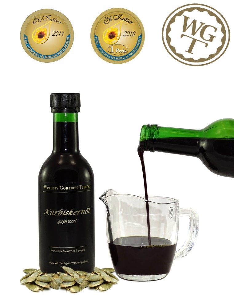Produktbild von Kürbiskernöl Steiermark -Premium