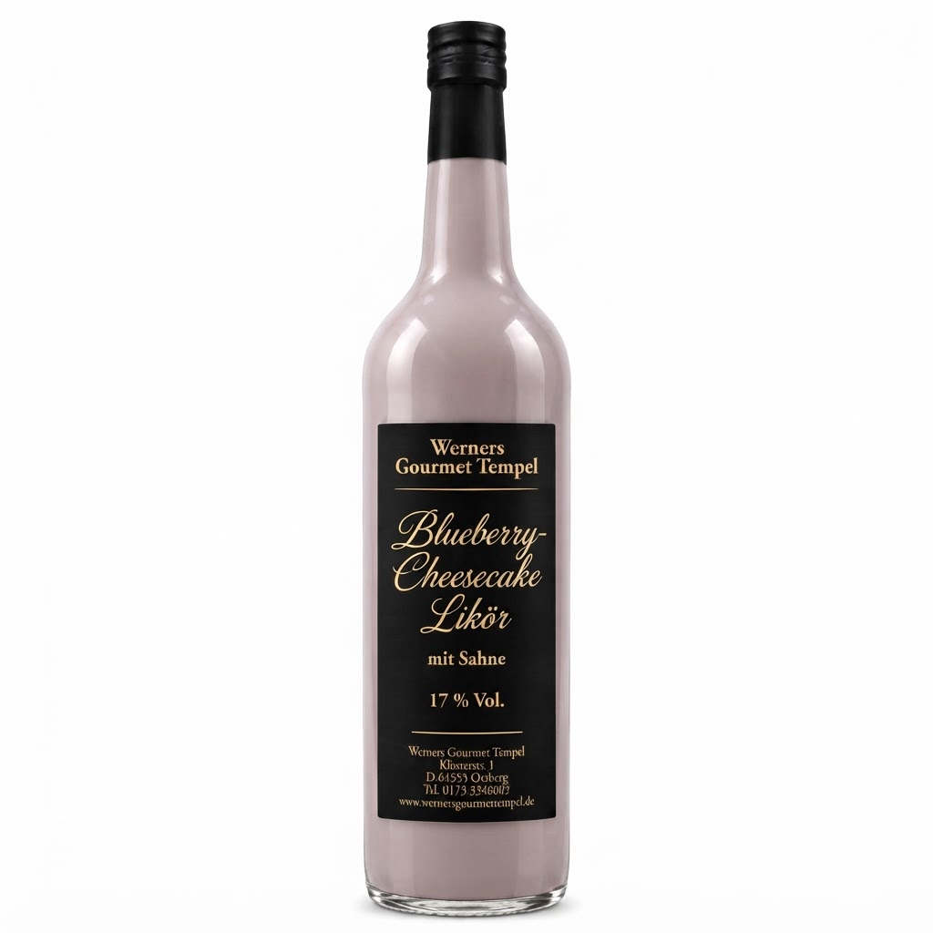 Produktbild von Blueberry Cheesecake Likör 17%